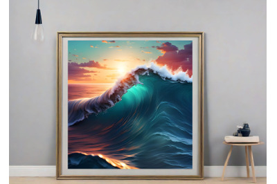 Nice sea wave