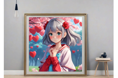 Cute anime girl