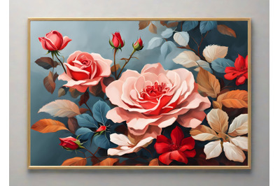 Floral artwork