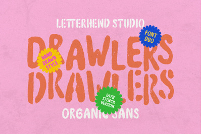 Drawlers - Organic Sans