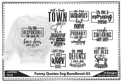 Funny Quotes Svg Bundlevol-03