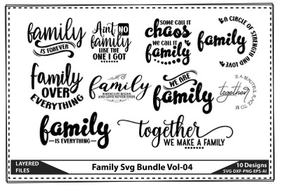 Family Svg Bundle Vol-04
