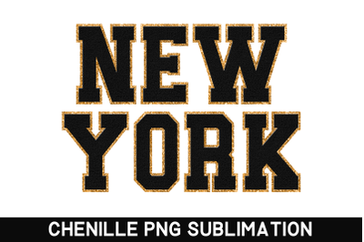 New York State PNG | Sublimation Designs | Faux Chenille