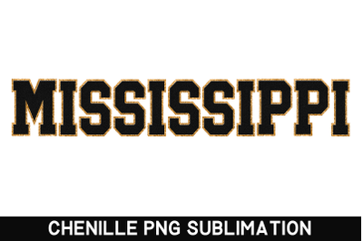 Mississippi State PNG | Sublimation Designs | Faux Chenille