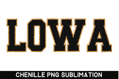 Lowa State PNG | Sublimation Designs | Faux Chenille