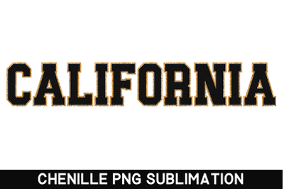 California State PNG | Sublimation Designs | Faux Chenille