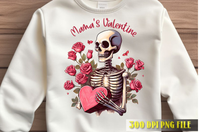 Mama&#039;s Valentine Skeleton