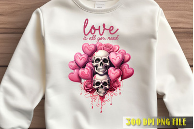 Skull Love Is All You Need