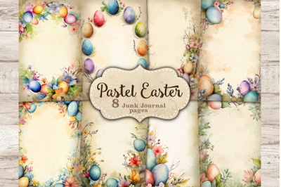 Pastel Easter Ephemera | Junk Journal Pages