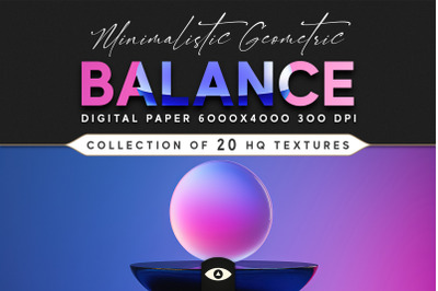 Minimalistic Geometric Balance Texture Pack