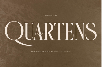 Quartens - New Modern Display