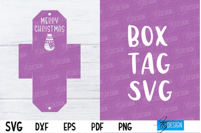 Box Tag SVG | Paper Cut Design | SVG File &nbsp;