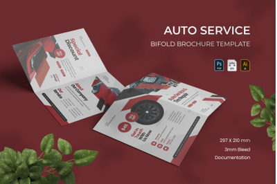 Auto Service - Bifold Brochure