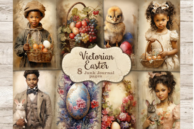 Victorian Easter Junk Journal Kit | Spring Printable Set