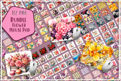 Flowers Mouse Pad Bundle | Mousepad Sublimation Designs