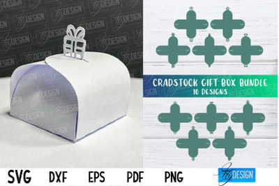 Cradstock Gift Box SVG | Paper Cut Design | SVG File