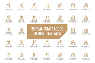 Real Estate Logo Design Bundle