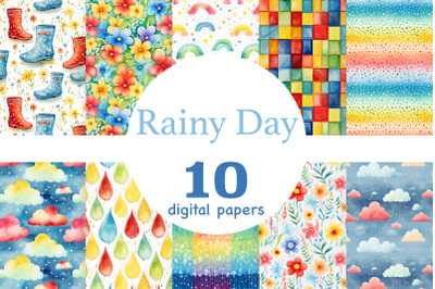 Rainy Day Papers | Spring Pattern Bundle