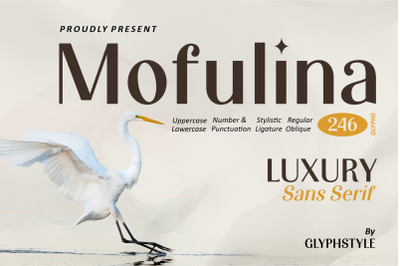 Mofulina Luxury Sans Serif