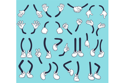 Comic mascot limbs