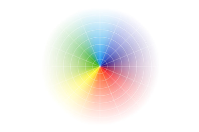 Transparency rgb wheel