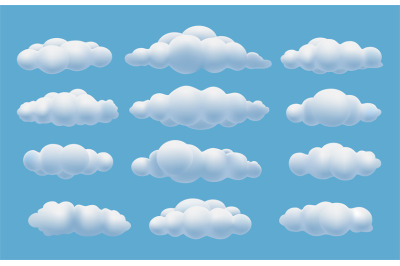 Clouds 3d collection