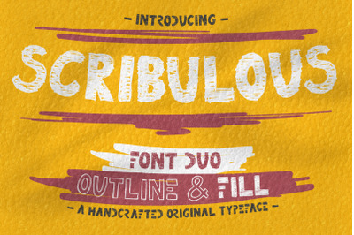 Scribulous Font Duo