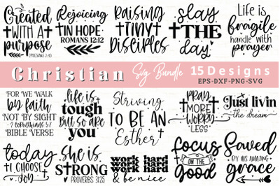 Christian SVG Bundle | Faith Bundle