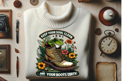 Get Your Boots Dirty Art