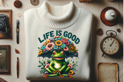 Life Is Good Turtle Design