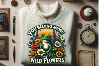 Among Wild Flowers Quote