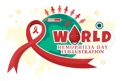 13 World Hemophilia Day Illustration