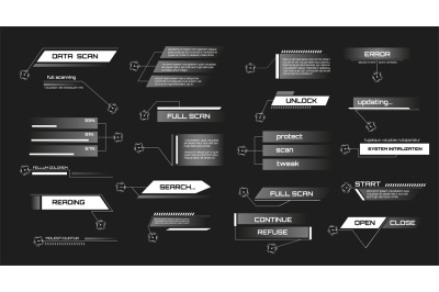 Hud calls element set