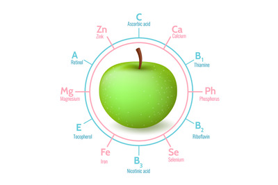 Apples benefits infographic