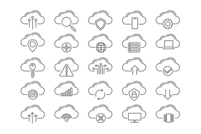 Cloud transfer symbols
