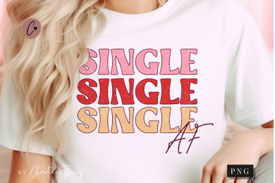 Retro Single Single Single AF PNG