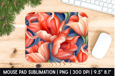 Flowers Mouse Pad Sublimation Designs | Mousepad