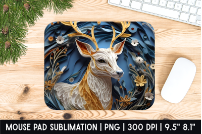 Deer Mouse Pad Sublimation Designs | Mousepad