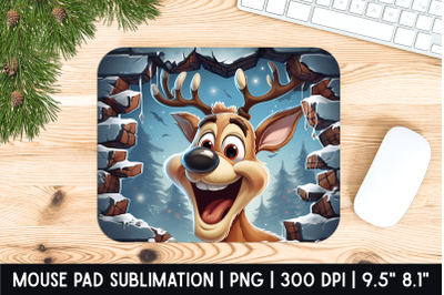 Deer Mouse Pad Sublimation Designs | Mousepad
