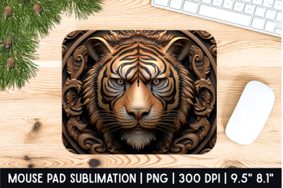 Tiger Mouse Pad Sublimation Designs | Mousepad