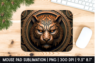 Tiger Mouse Pad Sublimation Designs | Mousepad