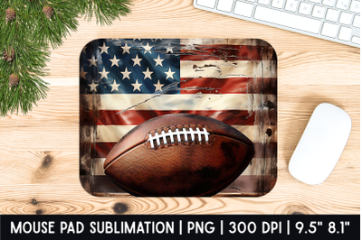 USA Football Mouse Pad Sublimation Designs | Mousepad