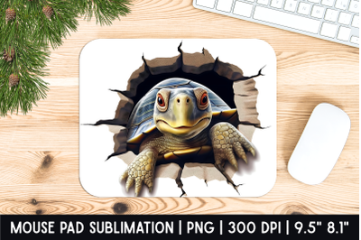 Turtle Mouse Pad Sublimation Designs | Mousepad