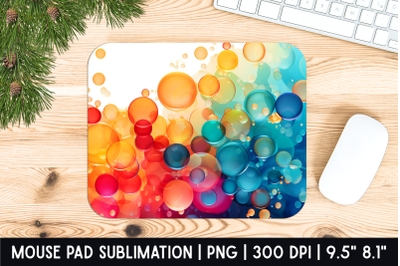 Bubbles Mouse Pad Sublimation Designs | Mousepad