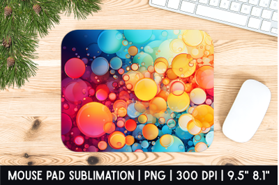 Bubbles Mouse Pad Sublimation Designs | Mousepad