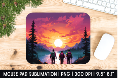 Sunset Mouse Pad Sublimation Designs | Mousepad