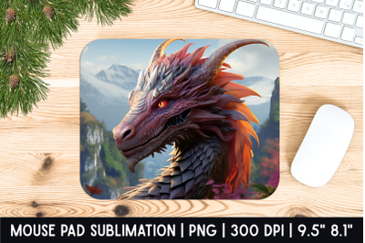 Dragon Mouse Pad Sublimation Designs | Mousepad