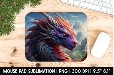 Dragon Mouse Pad Sublimation Designs | Mousepad