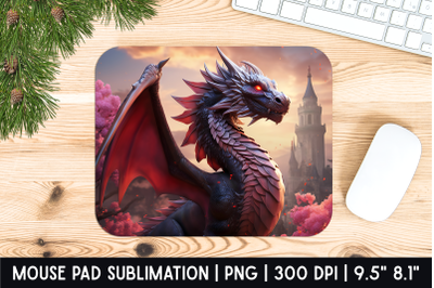 Dragon Mouse Pad Sublimation Designs | Mousepad