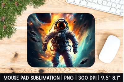 Astronaut Mouse Pad Sublimation Designs | Mousepad